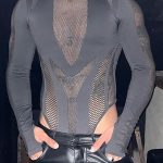 Gayparadise See Through Fishnet Bodycon Stretchy Thong Bodysuit