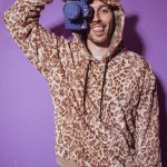 Leopard Print Drawstring Hoodie With Pocket [Pre-Order]