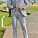 Floral Print Blazer Pants Two Piece Set [Pre-Order]