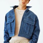 Casual Denim Loose Fit Jacket With Pocket