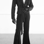 Tie Up Blazer Flare Leg Pants Two Piece Set [Pre-Order]