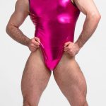 Gayparadise Metallic Slim Fit Stretchy Thong Bodysuit