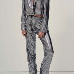 Glitter Silver Blazer Pants Party Two Piece Set [Pre-Order]